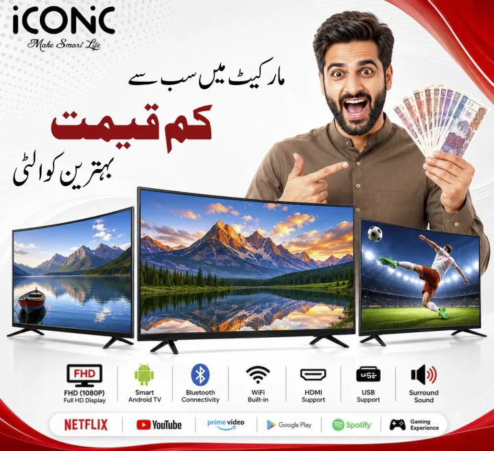 ICONIC%2040XBL8%20%7C%202-Years%20Panel%20&%201-Year%20Parts%20Warranty%20Vivid%20Series%20%7C%2040-Inch%20Bezel-Less%20Android%20Smart%20LED%20TV%20-%20Image%202