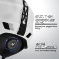 Odoland Snow Ski Helmet and Goggles Set, Sports Helmet and Protective Glasses Shockproof/Windproof Protective Gear (Small). 