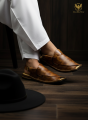 Handmade Peshawari Chappal for Men – Genuine Leather – Khan Khel Wear – Traditional Pakistani Footwear | Wedding & Casual Wear | Khan Khel Wear. 