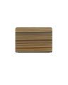 Universal Laptop Back Skin Wooden Texture - Brown. 