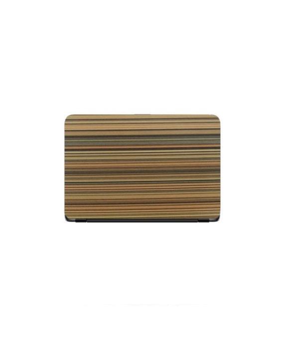 Universal Laptop Back Skin Wooden Texture - Brown
