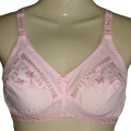 Cotton Bra For Women - Pure cotton Embroided Braziers (Assorted Colours. 