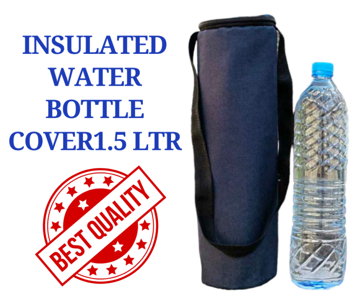 Insulated 1.5 Liter Water Bottle Cover Water Bottle Bag  Water Bottle Pouch, Water cooling bottler Cover keeps water cool