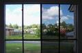 black tinted / silver tinted / looking glass paper/ glass paper / window and door glass film / self adhesive glass paper. 