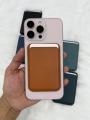 CaseIt Magsafe Leather Wallet Magnetic Pouch ID Card Holder For iPhone 12 13 14 Pro Max And Mini Back Case Card Pocket Slot Bag Magsafe Wallet. 