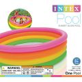 Intex Pool for Kids 04 Ring Layers Indoor and Outdoor Swimming Pool Size Height 18 inches by 6 inches Model No 56441NP. 