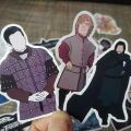 10 Pcs Game of Thrones Stickers Pack Pack For Laptop, Desk , Notebooks Mobile Covers DIY Stickers - JangoMango Store. 