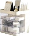 Drawer Desk Organiser , Dream Organiser Box for Cosmetics, Stationery, Perfect for Home, Office or Dorm Decor Multicolour Transparent Three. 