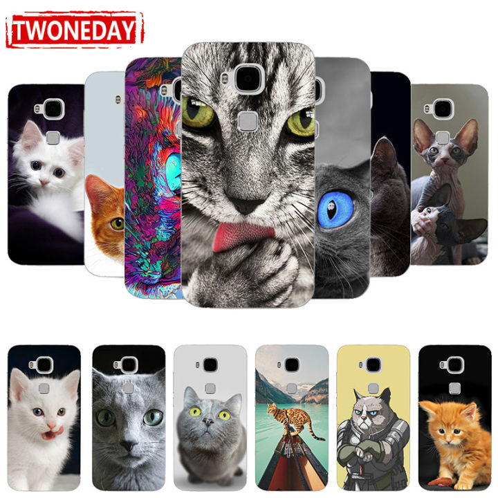 Colorful Cell Phone Covers Case For Huawei Ascend G7 C199 Hard Plastic Cases Printed Back Cover for Huawei Ascend G8 GX8 RIO-L01