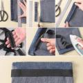 Hem Suit Trousers Paste Self-Adhesive DIY Mouth Sewing Jeans Shorten Pants Iron-on. 