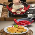 7 Holes Silicone Mold Pancake Cupcake Maker Egg Mould. 