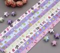 Sunfloweio 130pcs Hardcover star art star strip Korean style figure each set of star origami folding star paper lucky star paper craft. 