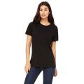 Ctees Plain Black T-Shirt For Women. 