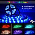 LED Strip Lights, 6M/19.7ft 180LED RGB USB Color Changing Led Light Strip with 24-Keys Remote Control,16 Multi Color&4 Lighting Modes,IP67 Waterproof Strip Lights for. 