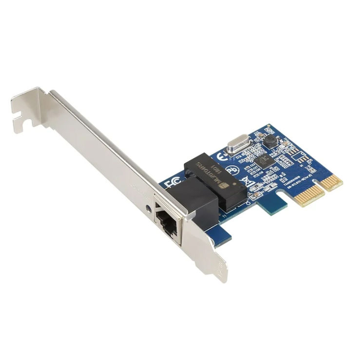 Gigabit Ethernet LAN PCI Express PCI-e 1000Mbps Desktop Computer Host ...