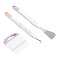 3Pcs Vinyl Weeding Tools, Weeding Tool for Vinyl with Hook Weeder, Piecing Tool Vinyl, Tool Kit for Joy. 