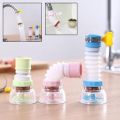 Fan faucet tap shower/ Tap extender 360 rotatable adjustable water filter/ kitchen tools water saving bathroom shower tap cover kitchen organizer. 
