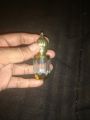 6ml Plain Empty Golden Fancy Bottles cap Mini Perfume Handmade For Attar Oil Mini Decorative Perfume Bottle Refillable Bottle With Rod Applicator dip glass stick 6ml bottle. 