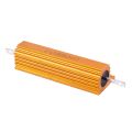 Aluminum Clad Power Resistor Resistance 100W, 8 Ohm 8R. 