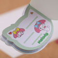 Sanrio Cute Mini Notebook Kuromi Melody Cinnamoroll Notebook New Decompression Pu Pendant Small Gift. 