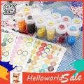 HelloWorld Color Card Stickers Multi-function 100 Colors Diamond Painting Stickers. 