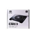 CMC3 Ultra-Slim Laptop Cooling Pad With 200mm Silent Fan Notebook Cooler. 