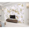 PVC Self Adhesive Wallpaper Marble Stickers Waterproof Heat Resistant Kitchen Countertops Table Furniture Cupbord Wall Paper. 