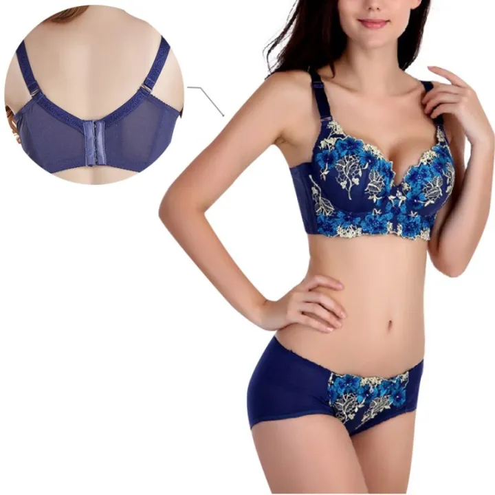 Women%20Seamless%20Side%20Support%20Plunge%20Bra%20Underwired%20Push%20Up%20Bra%20Embroidered%20-%20Image%206