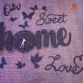 Wall Clocks, Butterflies & Sweet Home 3D Wooden Watch DIY Design our sweet home. 