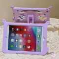 3D Unicorn Soft Case for iPad 9th 8th 7th Generation ipad air 2 iPad air5 air4 10.9 Mini6 iPad Mini 4 5 Kids Case With Holder. 