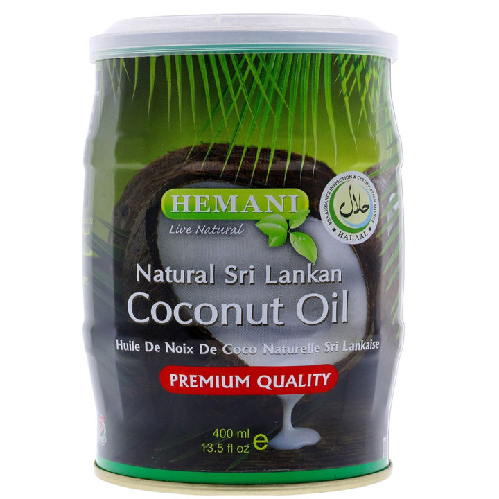 𝗛𝗘𝗠𝗔𝗡𝗜 𝗟𝗜𝗩𝗘 𝗡𝗔𝗧𝗨𝗥𝗔𝗟 - PURE COCONUT NATURAL OIL 400ML