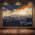 Video Game Disco Elysium Game Character Scene Map Art Poster Canvas Painting Wall Print Picture for Living Room Gamer Home Decor. 