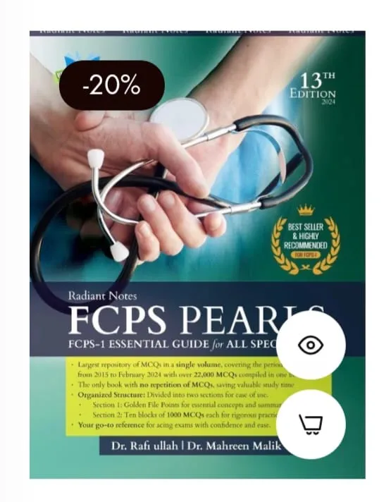 Q Rafiullah Rafiullah Radiant Notes FCPS PEARLS Fcps Essential guide for All ...