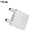Aluminium Water Cooling Block for 1 Peltier ( 12706 ,12710 ,12715 ) 40mm x 40mm For Liquid Water Cooler Heat Sink System. 