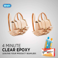 Magic 4 Minute Clear Epoxy – Economy Pack & Large Pack. 