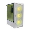 Extreme Ryzen Gaming PC - Ryzen 7 Processor, 16GB DDR4 RAM, 128GB NVMe M2, 500GB HDD, 2GB DDR5 Nvidia Graphics Card, RGB Side Glass Case. 