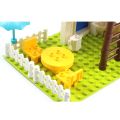 DIY Accessories Bricks Treehouse Base Plate Window House Sofa Furniture Large Particle Big Size Building Blocks Birthday Kid Toy. 