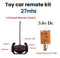 Toy car Remote control 27 MHz 2 Chanel. 
