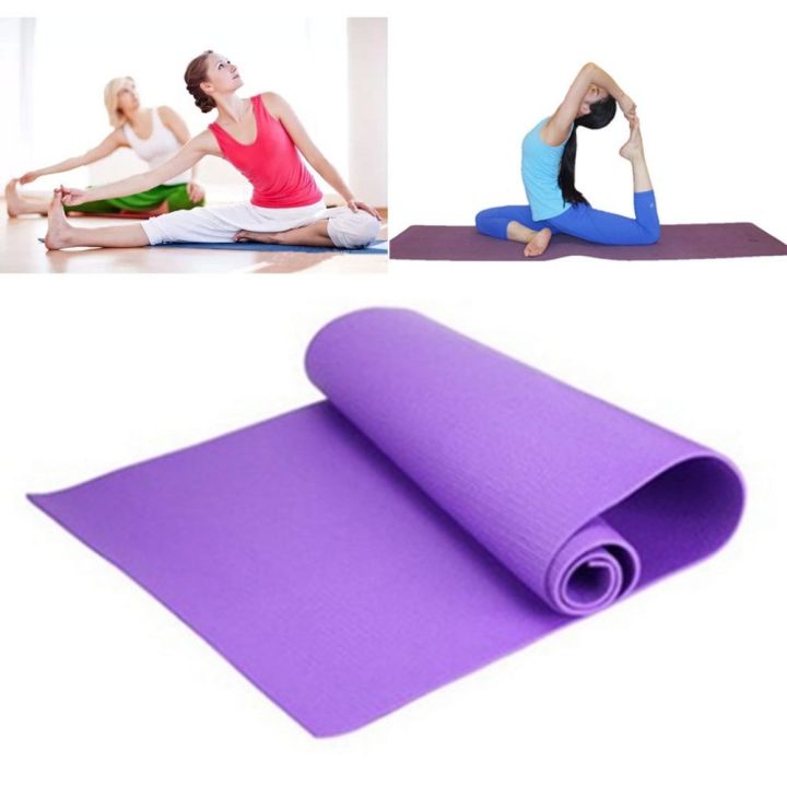 Yoga Mat Extra Thick Exercise 5MM Exercise Pad Thick Non-slip