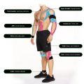 Kinesiology Tape Muscle Patch Sports Bandage Medical Athletic Recovery Self Adherent Bandage for Muscle Pain Relief. 