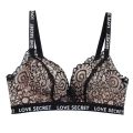 OIMG Korean Style Love Secret Fashion Style Lace Confortable Push Up Bra Adjustable Underwear Without Rims. 