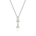 Initial Necklace For Women Gold Silver Color Letter Chain 26 A-Z English Alphabet Pendant Necklace Jewelry. 