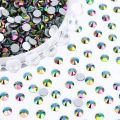 AAAAA Green Series Non Hotfix Rhinestones Glitter Crystals Sones 3D Nail Gems DIY Nail Accessories for Nail Art Nail Charms. 