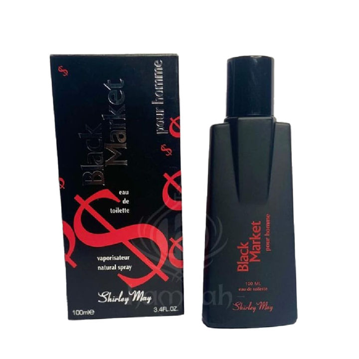 Shirley May Black Market Perfume For Men - 100 ml