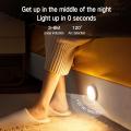 【NEW】 Intelligent Human Body Induction Bedside Small Night Lamp USB Charging Emergency Automatic ABS Auto Wardrobe LED Light. 