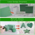 Floral Foam Blocks,Green Wet Dry Flower Foam Plant Foam for Fresh & Artificial Flower Arrangements for flower baskets, centerpieces, wedding, cemetery flower boxes, baby shower. 