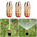Adjustable Atomizing Sprinkler Nozzle Spray Brass Sprinkler Head Misting Nozzle Garden Watering. 