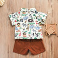 Kid Baby Boys Jungle Safari Theme for Birthday Party Christening Baptismal Clothing Set. 