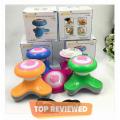Mini Hand Electric Body Massager For Women and Girls Mini handy Full Body Massager Machine Portable Handled Triangle Vibrational Electric Massager USB Cable or 3 AAA Batteries AC DC. 