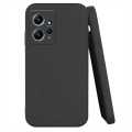 Redmi note 12 4G Case Rock Slim Soft Silicon Matte Phone Cover - Black. 